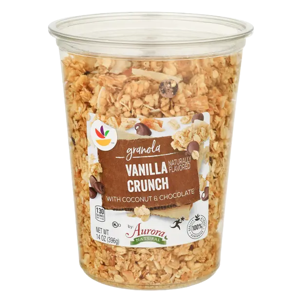 Vanilla Crunch Granola with Coconut & Chocolate