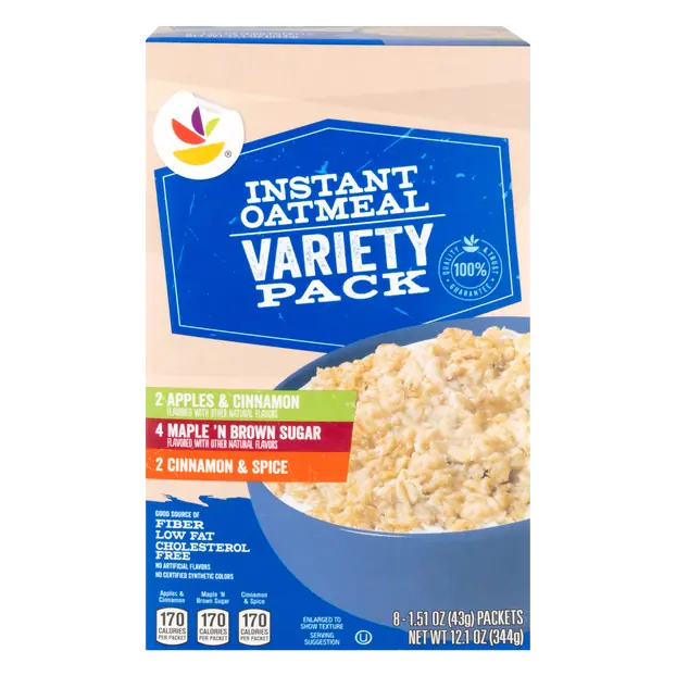 Variety Instant Oatmeal Packets - 8 ct