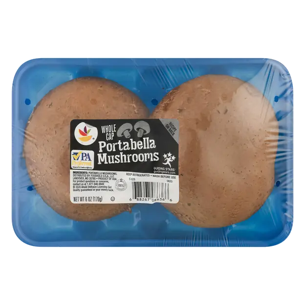 Whole Cap Portabella Mushrooms