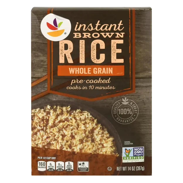 Whole Grain Pre-Cooked Instant Brown Rice