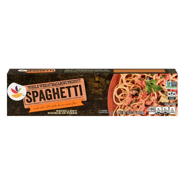 Whole Grain Whole Wheat Spaghetti Pasta