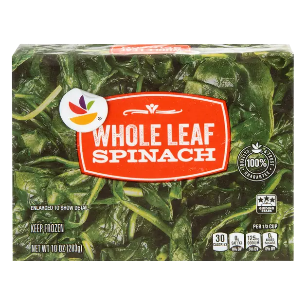 Whole Leaf Spinach Frozen