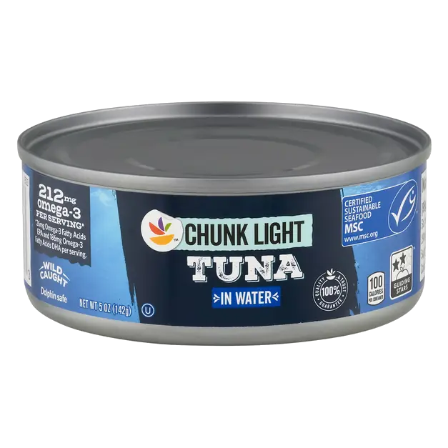 Wild Caught Chunk Light Tuna in Water
