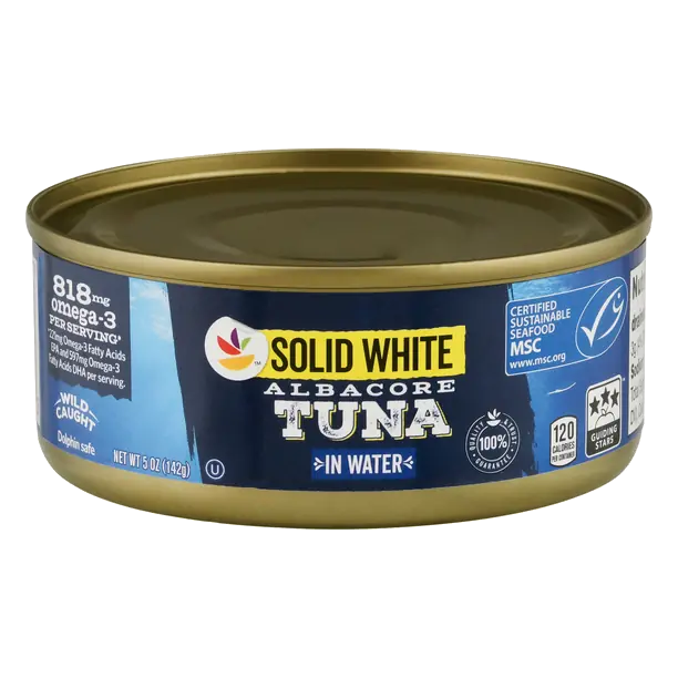 Wild Caught Solid White Albacore Tuna in Water