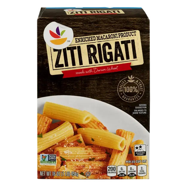 Ziti Rigati Pasta