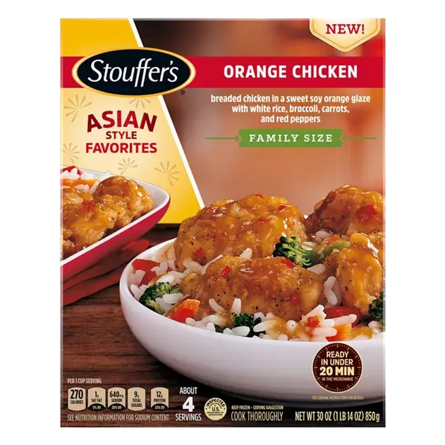 Asian Style Favorites Orange Chicken, Family Size