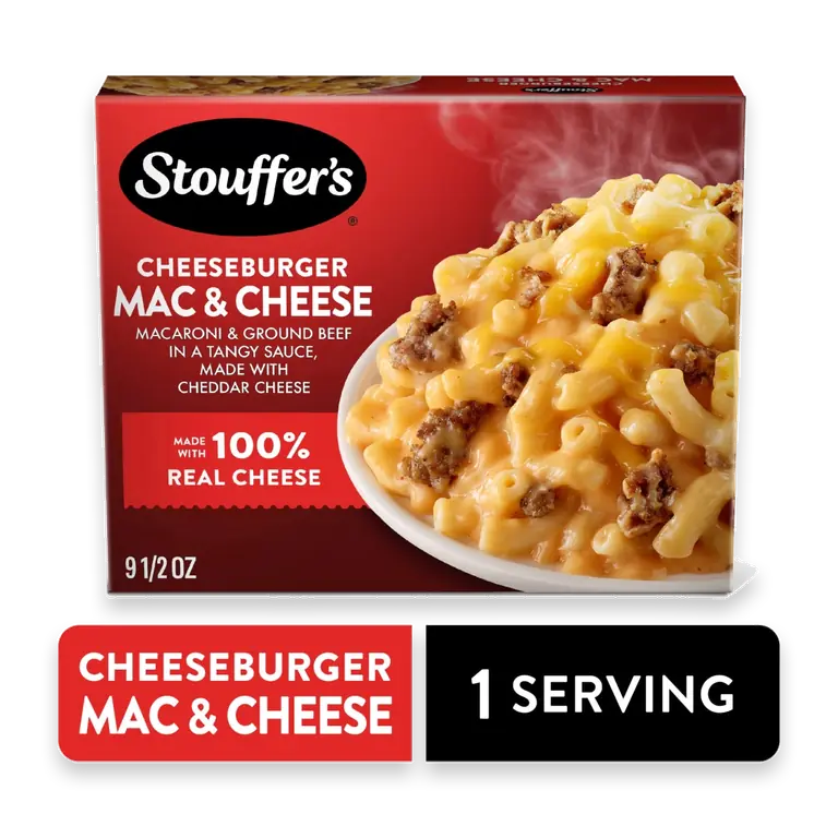 Cheeseburger Mac & Cheese Frozen Meal