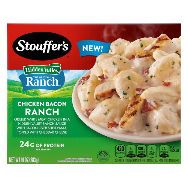 Chicken Bacon Ranch Pasta Frozen Meal
