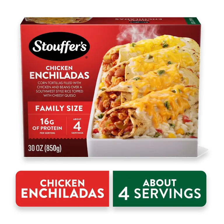Chicken Enchiladas Frozen Meal