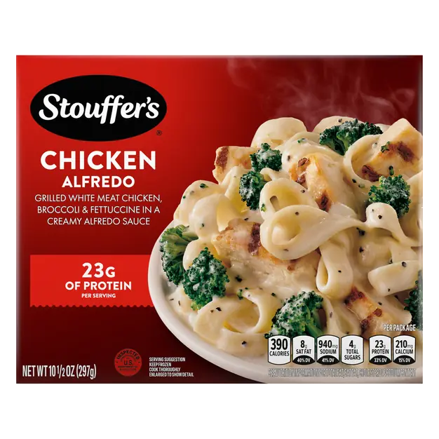Chicken Fettuccini Alfredo Frozen Meal