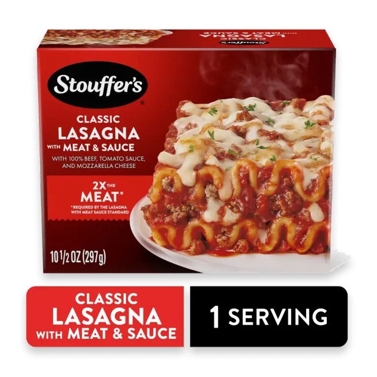 Classic Lasagna with Meat and Sauce Frozen Meal