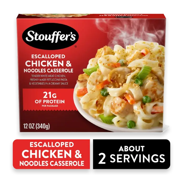 Escalloped Chicken & Noodles Casserole Frozen Meal