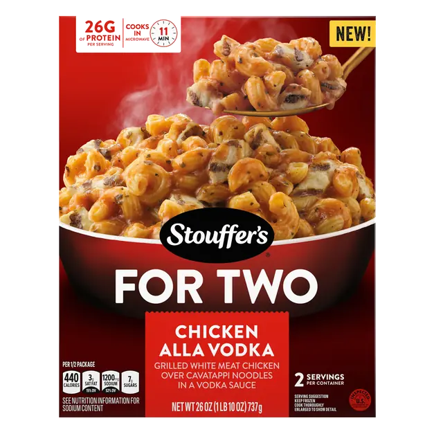 For Two Chicken Alla Vodka Frozen Meal