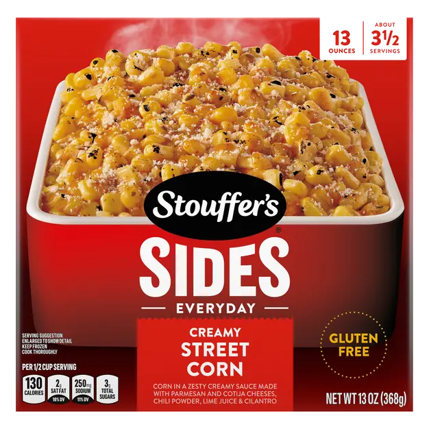 Gluten Free Creamy Street Corn Frozen Entree