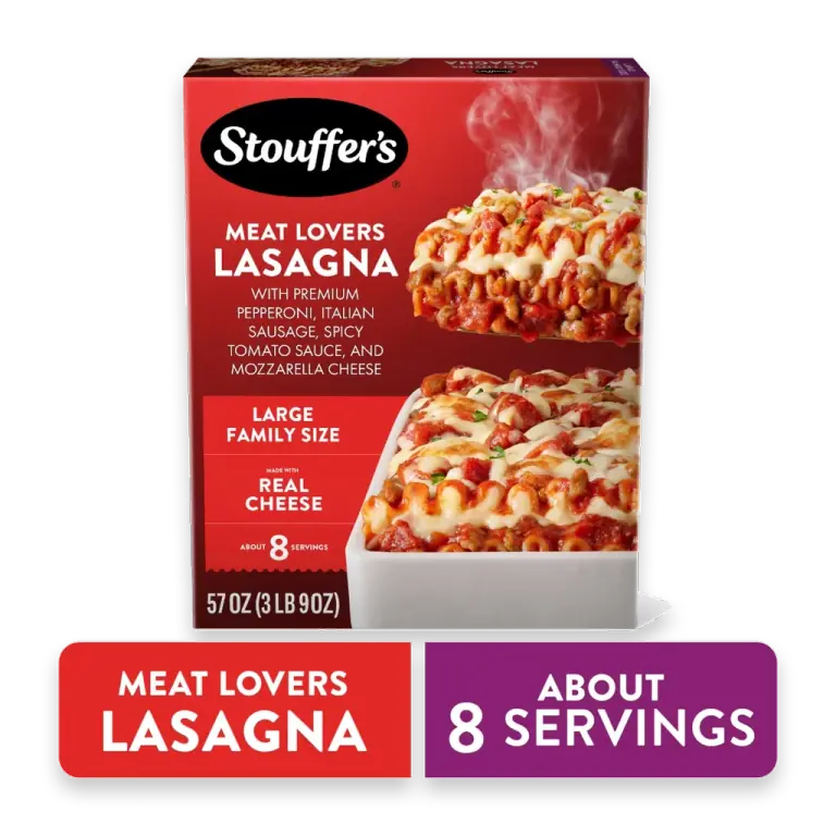 Meat Lovers Lasagna Family Frozen Meal