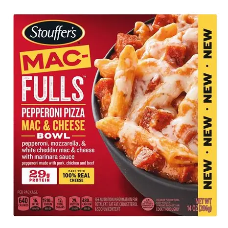 Pepperoni Pizza Mac & Cheese Bowl