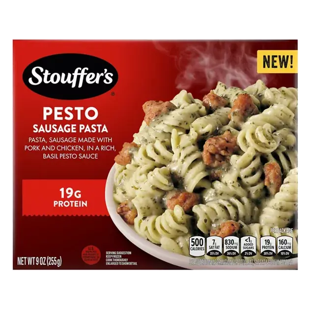 Pesto Sausage Pasta