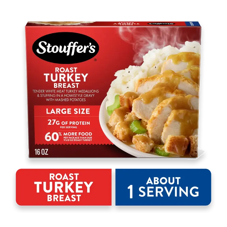Roast Turkey Breast Frozen Meal