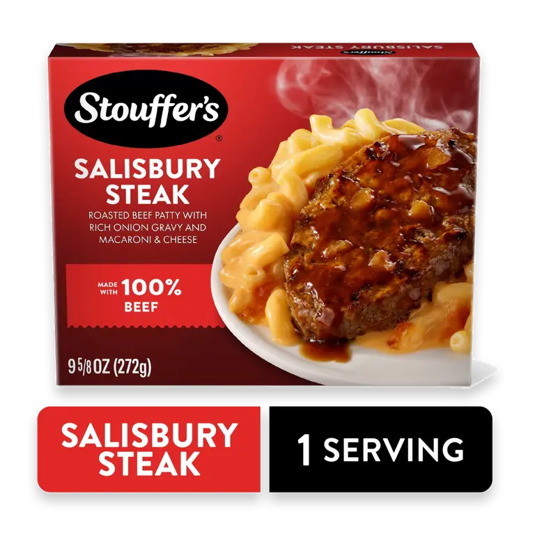 Salisbury Steak Frozen Meal