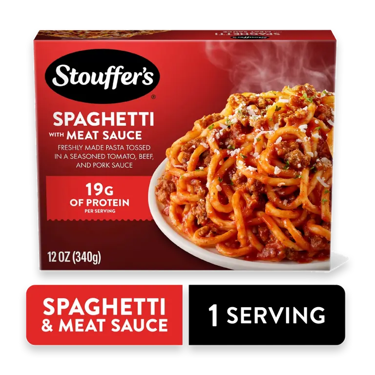 Spaghetti with Meat Sauce Frozen Meal