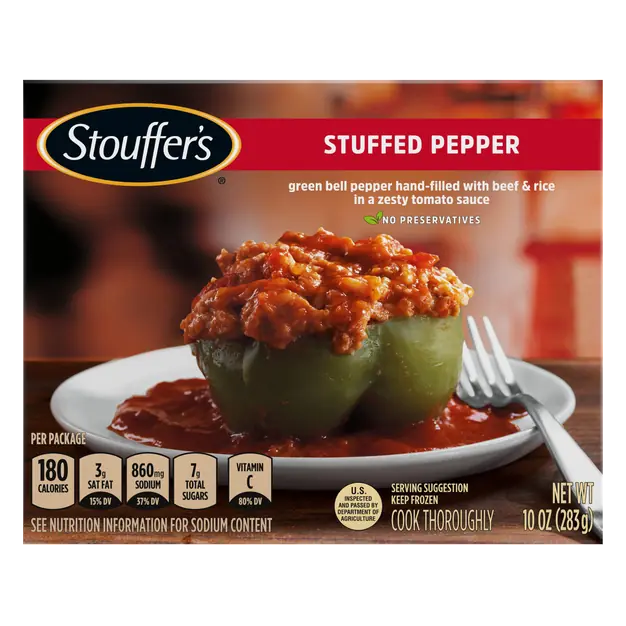 Stuffed Pepper Frozen Meal