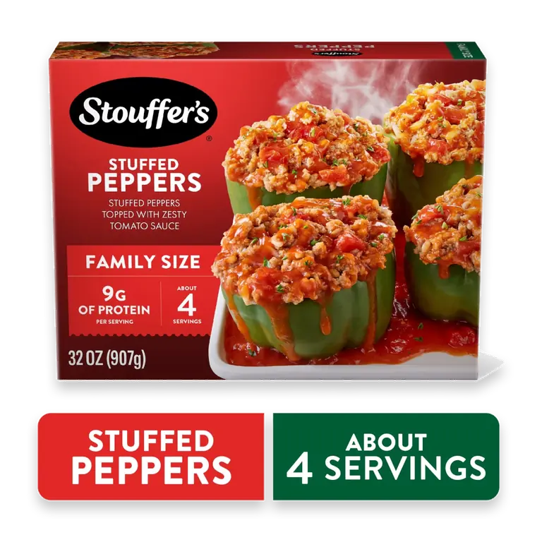 Stuffed Peppers Frozen Meal