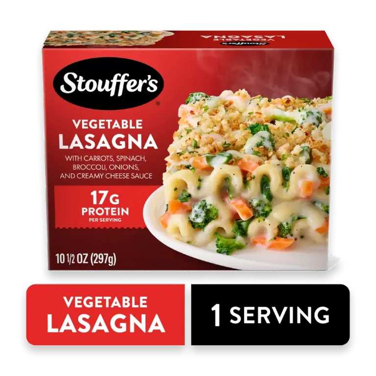 Vegetable Lasagna Frozen Meal