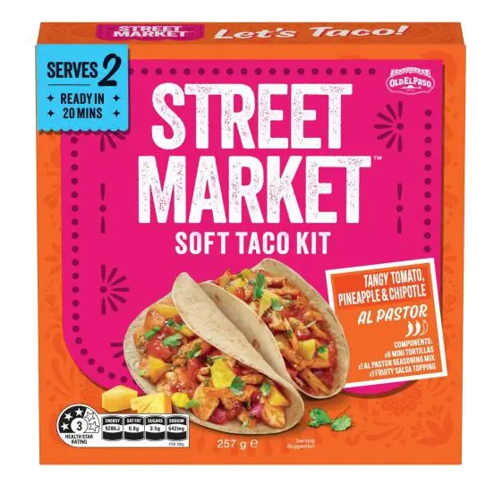 Soft Taco Kit Al Pastor
