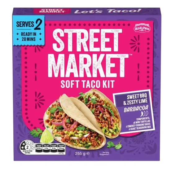 Tortilla Meal Kit BBQ