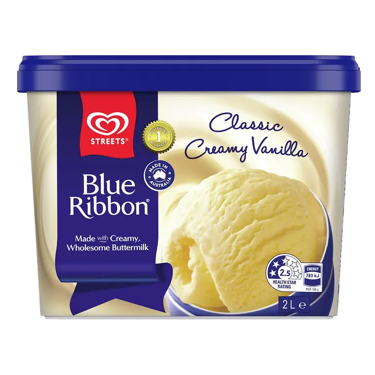 Blue Ribbon Vanilla Ice Cream