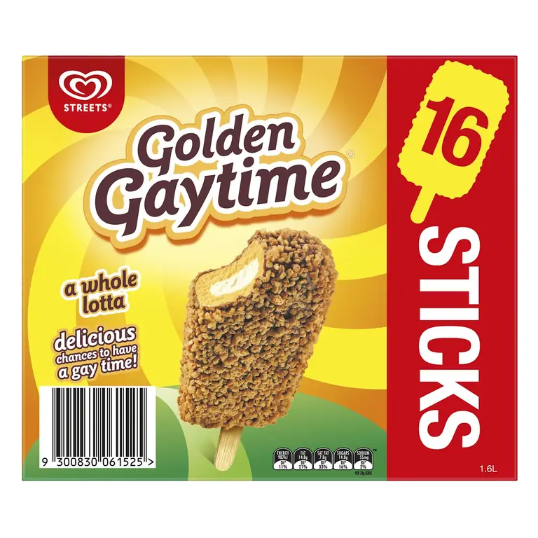 Golden Gaytime Ice Cream Original Value Pack
