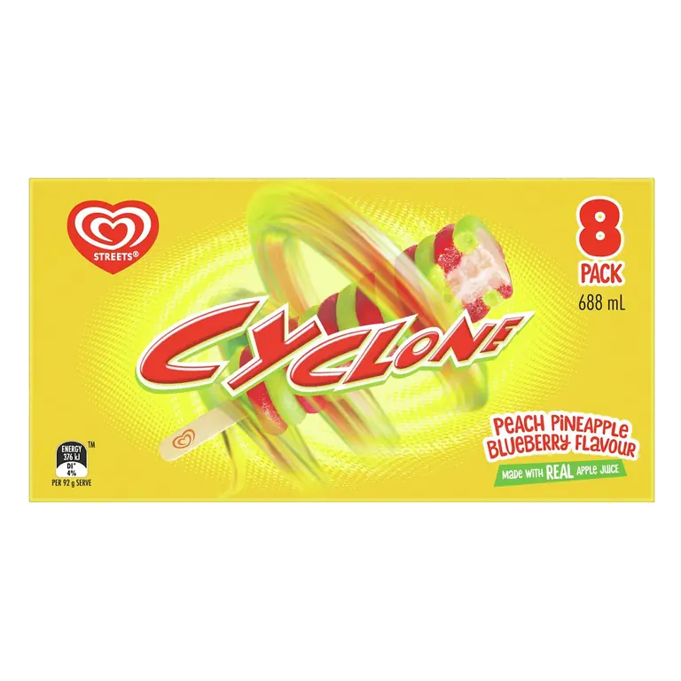 Paddle Pop Water Ice Cyclone