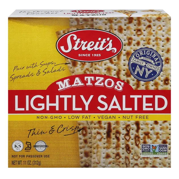 Lightly Salted Matzos