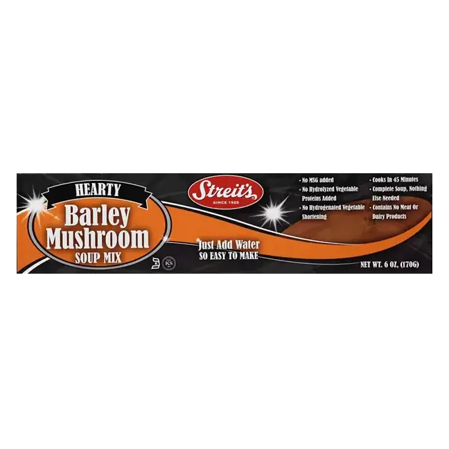 Soup Mix, Hearty Barley Mushroom