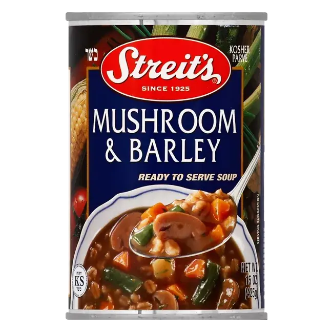 Soup, Ready to Serve, Mushroom & Barley
