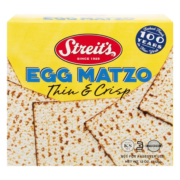 Thin & Crisp Egg Matzo