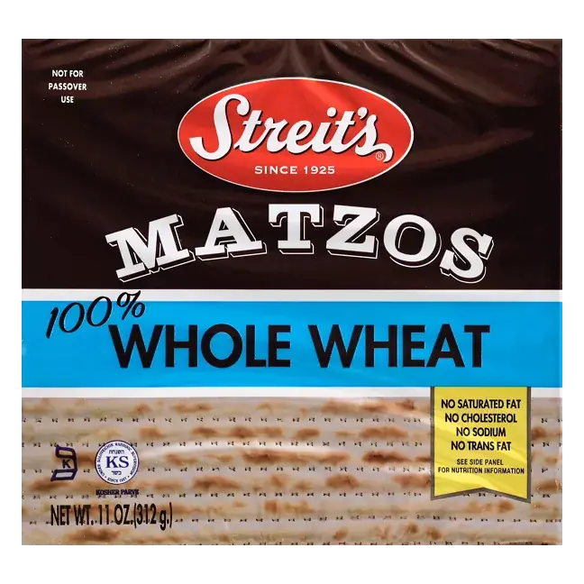 Whole Wheat Matzos