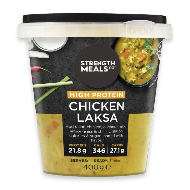 Chicken Laksa High Protein Soup