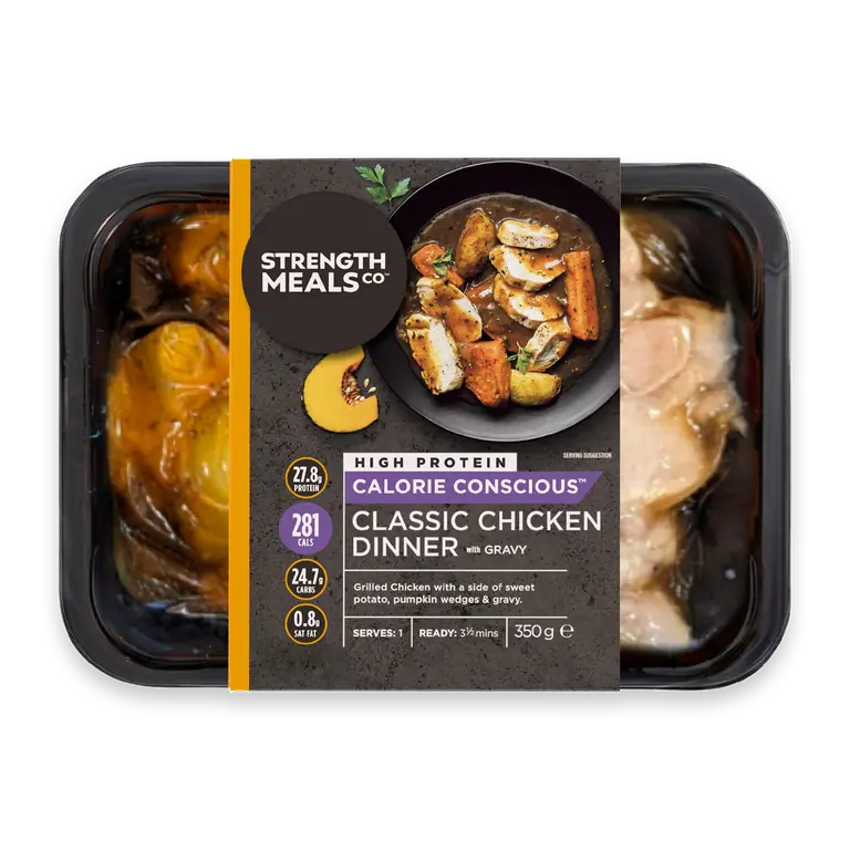 Classic Chicken Dinner With Gravy