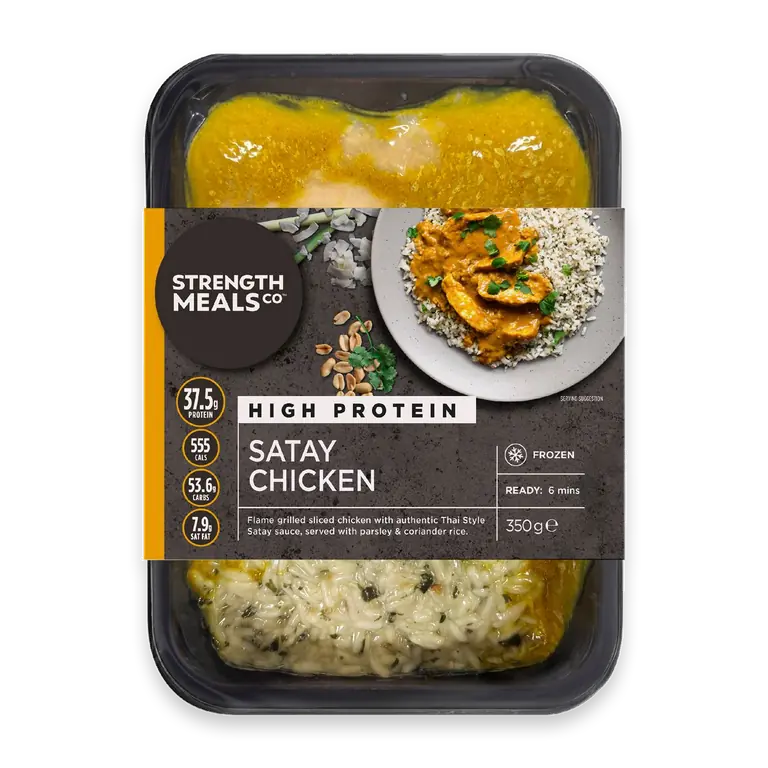 Frozen Satay Chicken High Protein