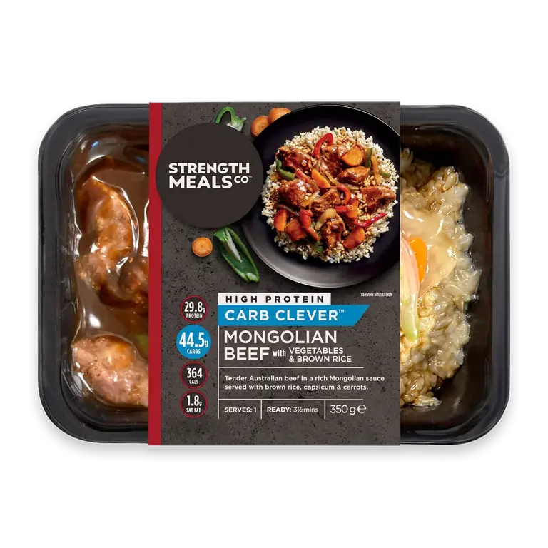 Mongolian Beef With Vegetables & Brown Rice