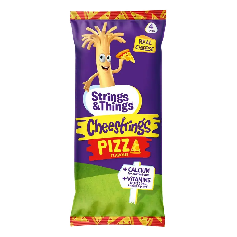 Cheestrings Pizza Flavour 4x20g