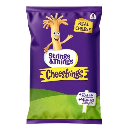 Cheestrings Strings & Things Lunchbox Snack Cheese