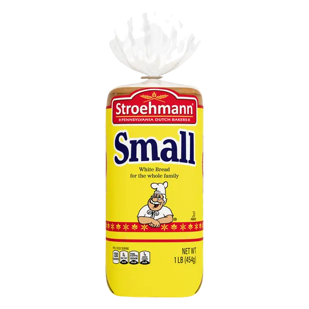 Small White Bread Sliced