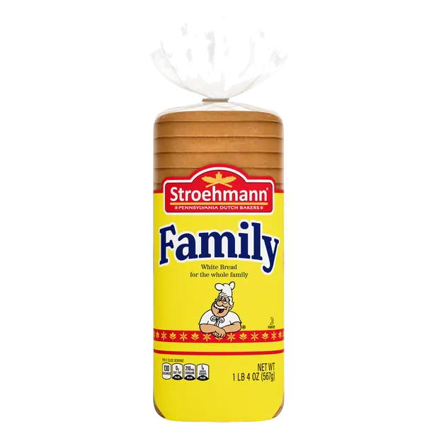 White Bread Sliced Family Size