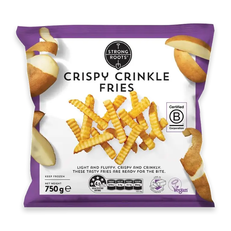 Crispy Crinkle Potato Fries