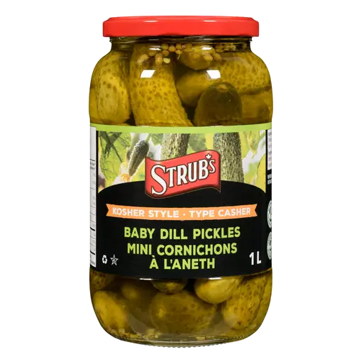 Baby Dill Pickles Kosher Style 1 L