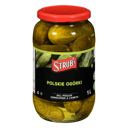Strub's Dill Pickles Polskie Ogorki 1 L