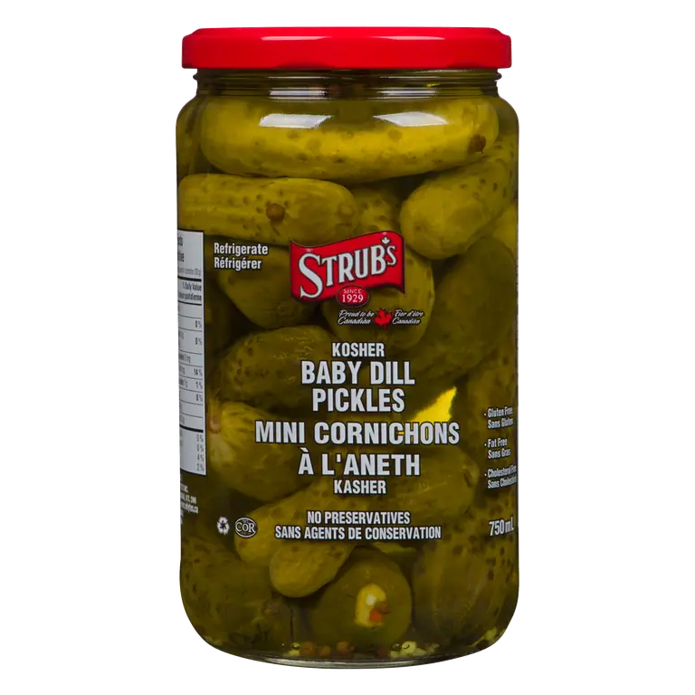 Kosher Pickles Baby Dill 750 ml