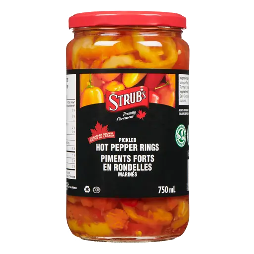 Pickled Hot Pepper Rings 750 ml